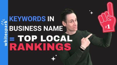 How Much Do Keywords In Your Business Name Impact Google's Local Rankings? (Keywords = Top Rankings)