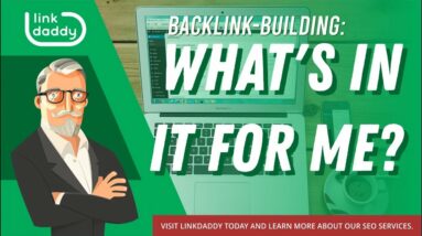 BACKLINK BUILDING WHAT'S IN IT FOR ME