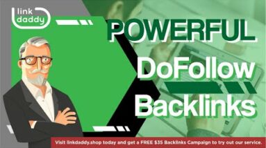 POWERFUL DoFollow Backlinks - LinkDaddy Reviews