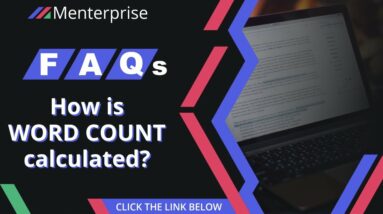 Menterprise FAQ's - How is Word Count Calculated