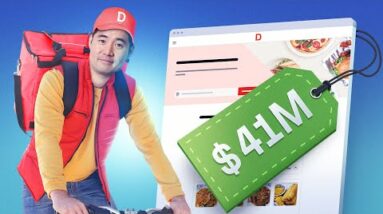 Doordash’s $41M / Month Landing Page Review