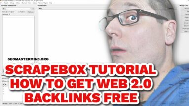 Scrapebox Tutorial 2022-How to Get Expired Web 2.0 Backlinks Free