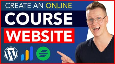 How To Create A Course Website With WordPress, LearnDash & SureCart