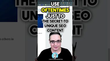 the secret to unique seo content