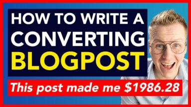 Learn How to Write Blogposts that Convert